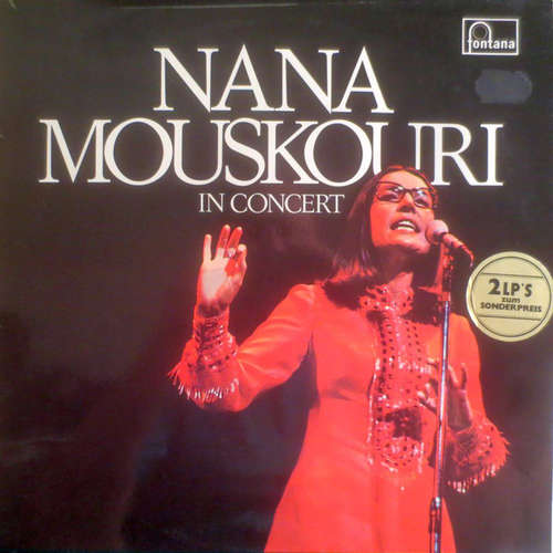 Cover Nana Mouskouri - In Concert (2xLP, Album) Schallplatten Ankauf