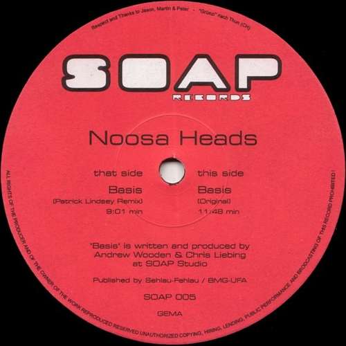Cover Noosa Heads - Basis (12) Schallplatten Ankauf