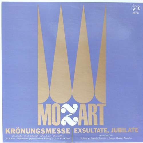 Cover Mozart* - Krönungsmesse / Exsultate Jubilate / Ave Verum Corpus / Maurerische Trauermusik (LP, Mono) Schallplatten Ankauf