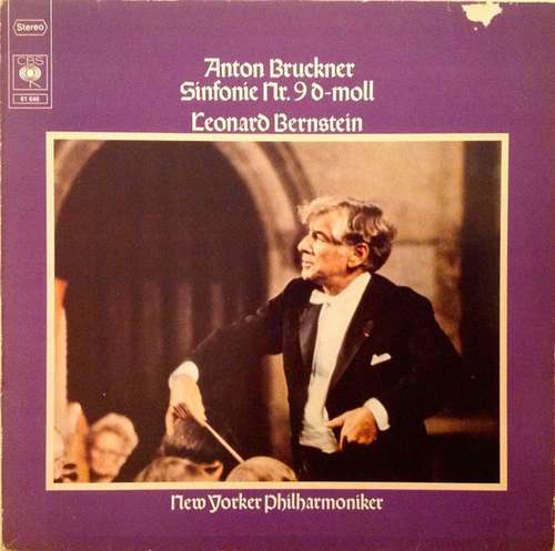 Cover Anton Bruckner, Leonard Bernstein, New Yorker Philharmoniker* - Sinfonie Nr.9 D Moll (LP) Schallplatten Ankauf