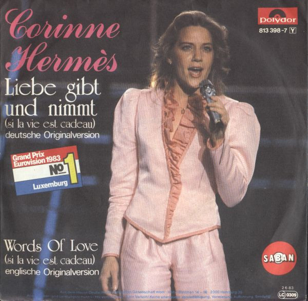 Cover Corinne Hermès - Liebe Gibt Und Nimmt (7, Single) Schallplatten Ankauf