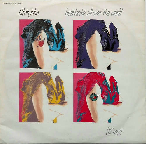 Cover Elton John - Heartache All Over The World (12, Maxi) Schallplatten Ankauf