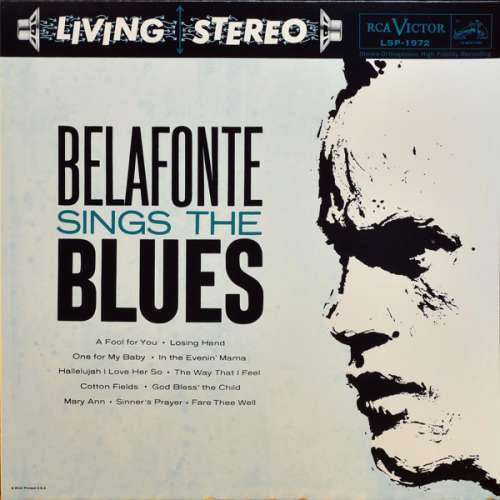 Cover Harry Belafonte - Belafonte Sings The Blues (LP, Album, RE) Schallplatten Ankauf