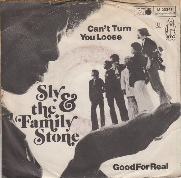 Cover zu Sly & The Family Stone - Can't Turn You Loose / Good For Real (7, Single) Schallplatten Ankauf