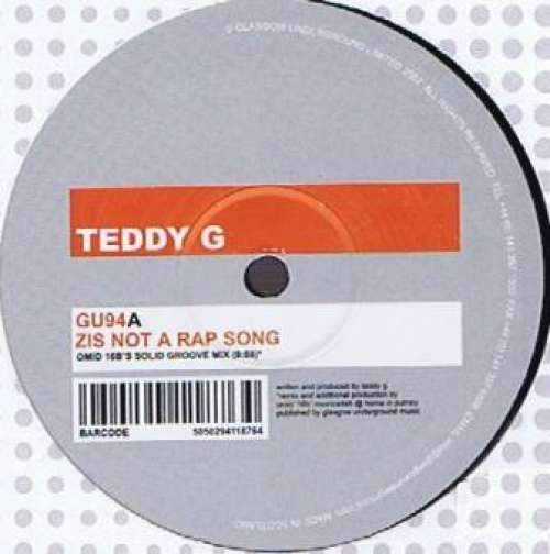 Cover Teddy G - Zis Not A Rap Song (12) Schallplatten Ankauf