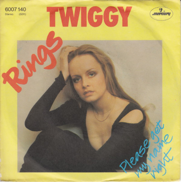 Cover Twiggy (2) - Rings (7, Single) Schallplatten Ankauf