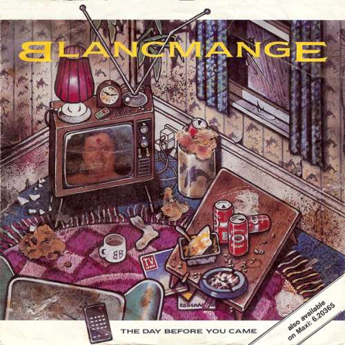 Cover Blancmange - The Day Before You Came (7, Single) Schallplatten Ankauf