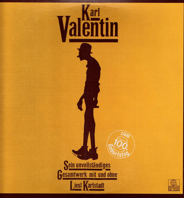 Cover Karl Valentin - Sein Unvollständiges Gesamtwerk Mit Und Ohne Liesl Karlstadt (Box + 3xLP, Comp) Schallplatten Ankauf