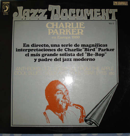 Cover Charlie Parker - Charlie Parker En Europa 1950 (LP, Album) Schallplatten Ankauf