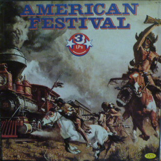 Cover Various - American Festival (3xLP, Comp, Box) Schallplatten Ankauf