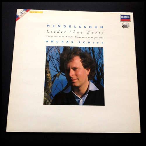 Cover Felix Mendelssohn-Bartholdy, Andras Schiff* - Lieder Ohne Worte - Songs Without Words - Romances Sans Paroles (LP) Schallplatten Ankauf