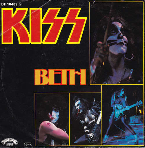 Cover Kiss - Beth / Detroit Rock City (7) Schallplatten Ankauf