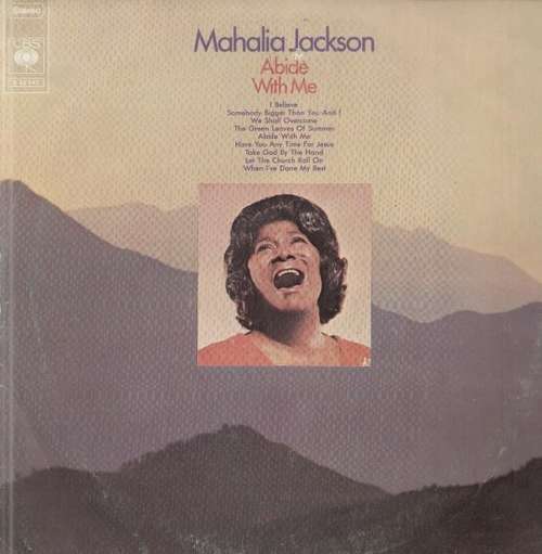Cover Mahalia Jackson - Abide With Me (LP, Album) Schallplatten Ankauf