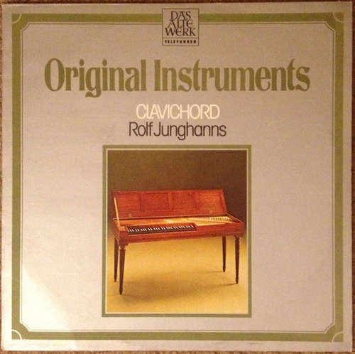 Bild Rolf Junghanns - Original Instruments: Clavichord (LP) Schallplatten Ankauf