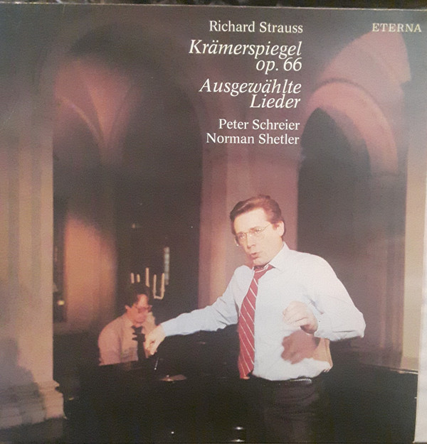 Cover zu Richard Strauss - Opus 66 Krämerspiegel / Ausgewählte Lieder (LP) Schallplatten Ankauf