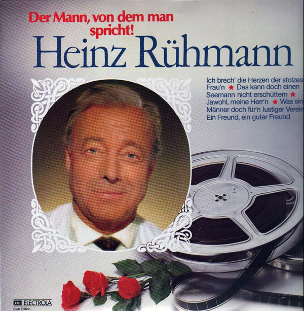 Cover Heinz Rühmann - Der Mann, Von Dem Man Spricht! (LP, Comp, Mono, Club) Schallplatten Ankauf