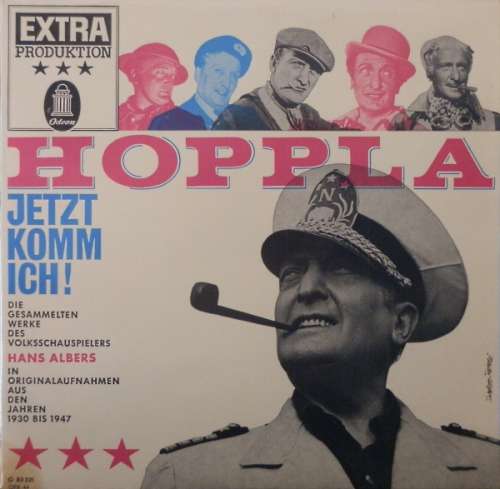 Cover Hans Albers - Hoppla Jetzt Komm Ich! (LP, Comp, Mono) Schallplatten Ankauf
