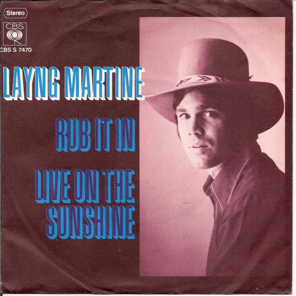 Cover Layng Martine* - Rub It In / Live On The Sunshine (7, Single) Schallplatten Ankauf