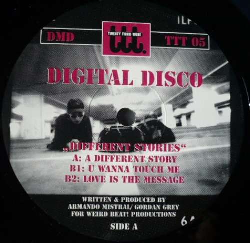 Cover Digital Disco - Different Stories (12) Schallplatten Ankauf