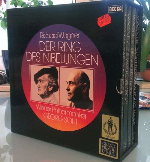 Cover Richard Wagner / Georg Solti, Wiener Philharmoniker - Der Ring Des Nibelungen (19xLP, RE, Box) Schallplatten Ankauf