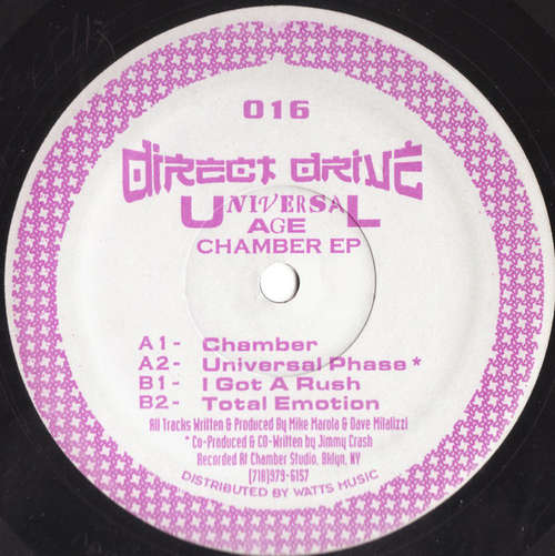 Cover Universal Age - Chamber EP (12, EP) Schallplatten Ankauf