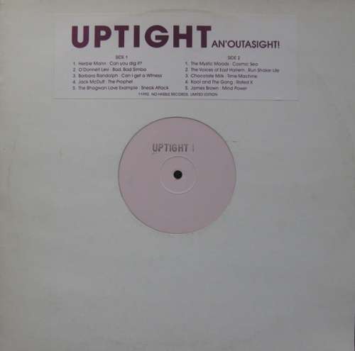 Cover Various - Uptight An'Outasight! (LP, Comp, Ltd, W/Lbl) Schallplatten Ankauf