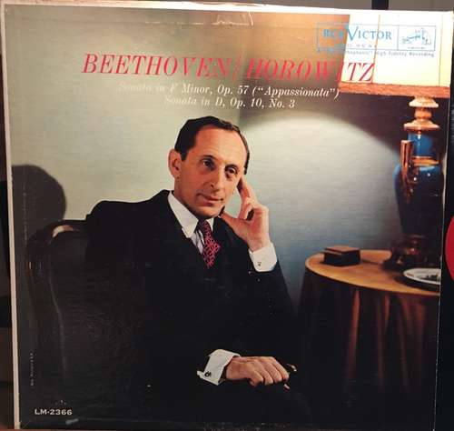 Cover Beethoven* / Horowitz* - Sonata In F Minor, Op. 57 (Appassionata) / Sonata No. 7 In D, Op. 10, No. 3 (LP, Mono) Schallplatten Ankauf