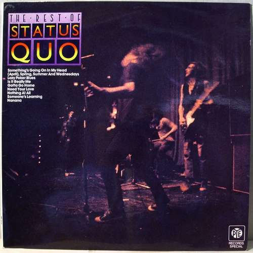 Cover Status Quo - The Rest Of Status Quo (LP, Comp, Red) Schallplatten Ankauf