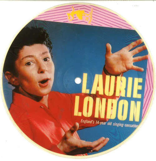 Cover Laurie London - He's Got The Whole World In His Hands / Boom Ladda Boom (7, Ltd, Pic) Schallplatten Ankauf