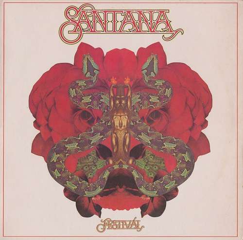 Cover Santana - Festivál (LP, Album) Schallplatten Ankauf