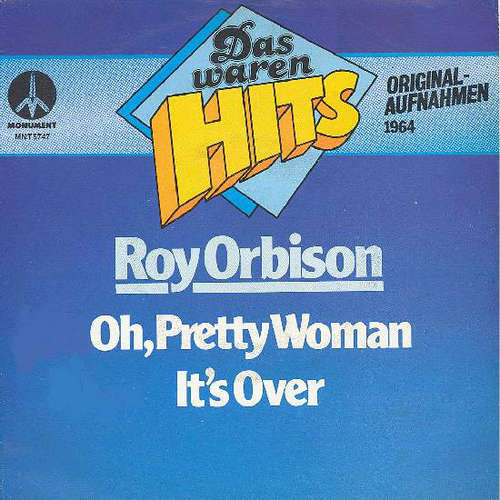 Cover Roy Orbison - Oh, Pretty Woman / It's Over (7, Single, RE) Schallplatten Ankauf