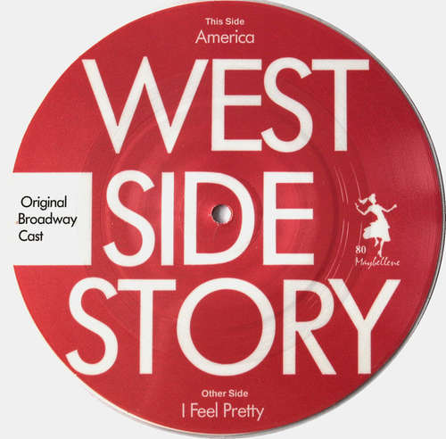 Cover Various - West Side Story - America / I Feel Pretty (7, Single, Ltd, Pic, S/Edition) Schallplatten Ankauf