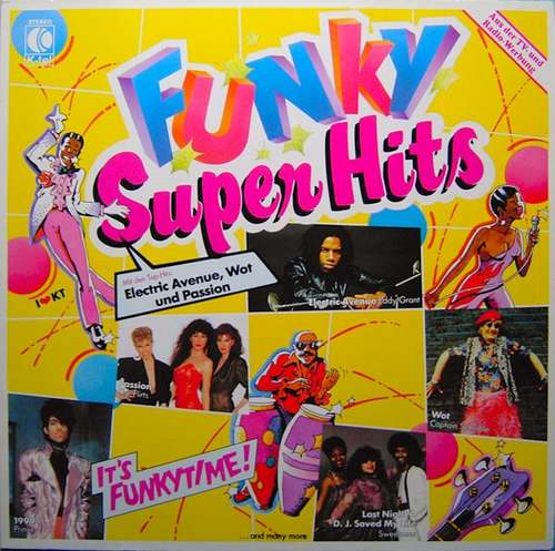 Cover Funky Super Hits Schallplatten Ankauf