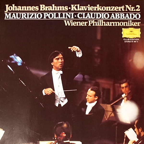 Bild Brahms* — Maurizio Pollini · Claudio Abbado - Wiener Philharmoniker · Vienna Philharmonic* - Klavierkonzert · Piano Concerto No.2 (LP, Club) Schallplatten Ankauf