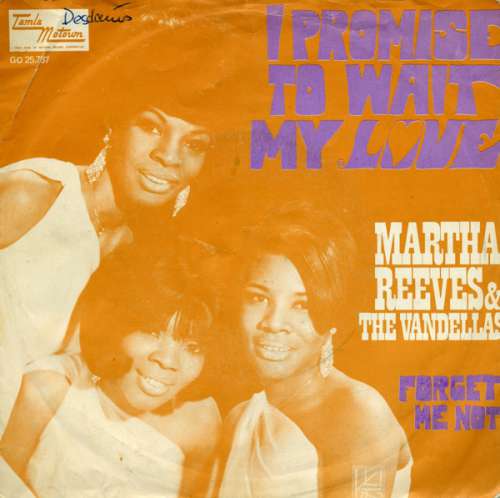 Cover Martha Reeves & The Vandellas - I Promise To Wait My Love  (7, Single) Schallplatten Ankauf