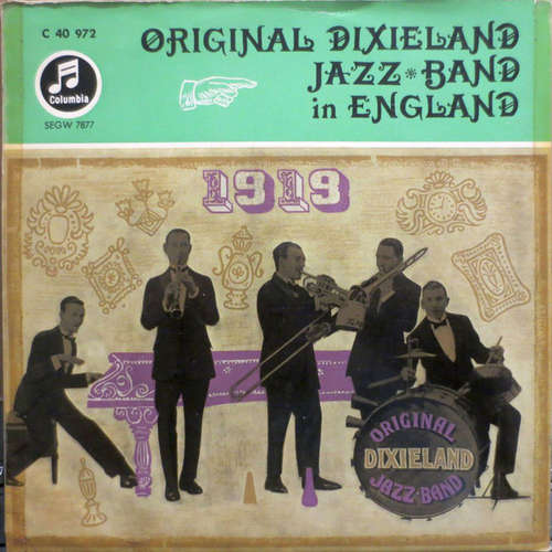 Cover Original Dixieland Jazz Band - Original Dixieland Jazz Band In England  (7) Schallplatten Ankauf