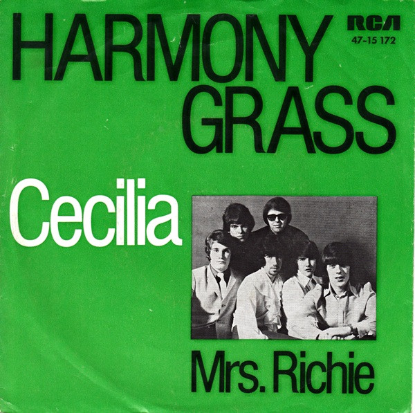 Cover Harmony Grass - Cecilia (7, Single) Schallplatten Ankauf
