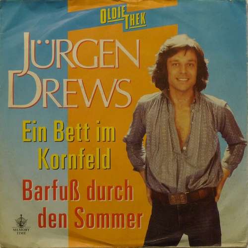 Cover Jürgen Drews - Ein Bett Im Kornfeld / Barfuß Durch Den Sommer (7, Single) Schallplatten Ankauf