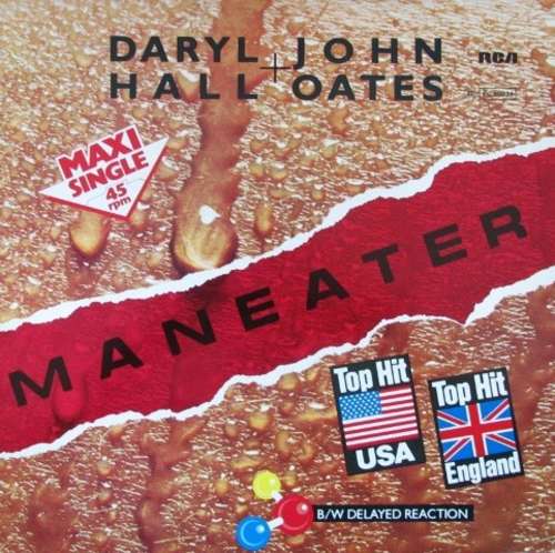 Cover Daryl Hall + John Oates* - Maneater (12, Maxi) Schallplatten Ankauf