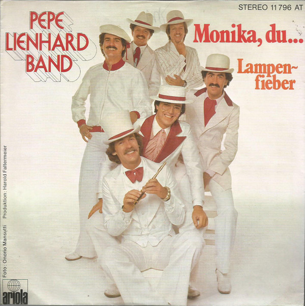 Cover Pepe Lienhard Band - Monika, Du... (7, Single) Schallplatten Ankauf