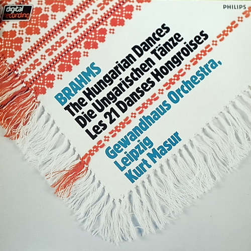 Bild Johannes Brahms (1833-1897) Gewandhausorchester Leipzig, Kurt Masur - Die Ungarischen Tänze (LP, Album, Dig) Schallplatten Ankauf