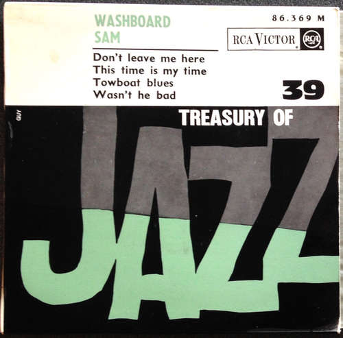 Cover Washboard Sam - Treasury Of Jazz Vol. 39 (7) Schallplatten Ankauf