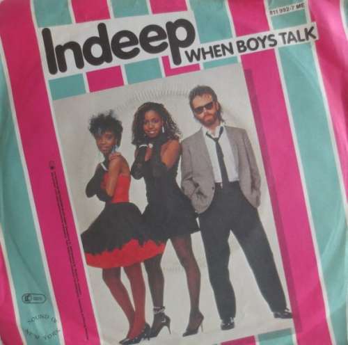 Cover Indeep - When Boys Talk (7, Single) Schallplatten Ankauf