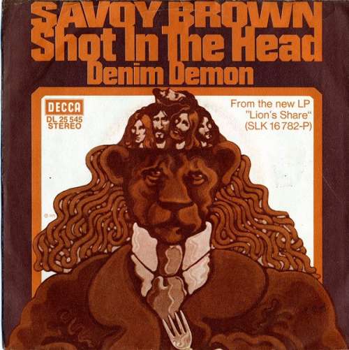 Cover Savoy Brown - Shot In The Head (7, Single) Schallplatten Ankauf