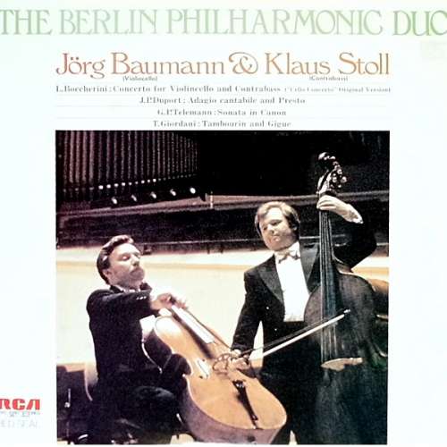 Cover Jörg Baumann - Klaus Stoll - The Berlin Philharmonic Duo (LP, Album) Schallplatten Ankauf