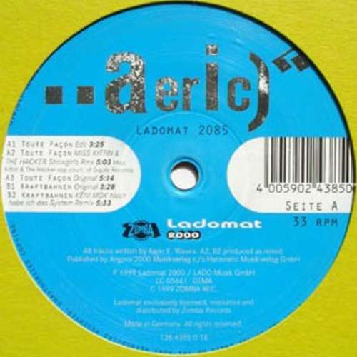 Cover Aeric - Toute Façon (12) Schallplatten Ankauf