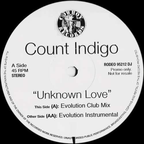 Cover Count Indigo - Unknown Love (12, Promo) Schallplatten Ankauf
