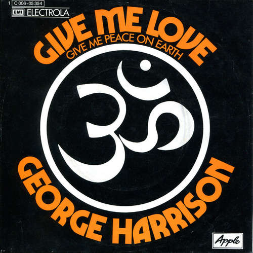 Cover George Harrison - Give Me Love (Give Me Peace On Earth) (7, Single) Schallplatten Ankauf