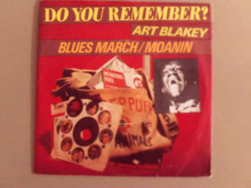 Cover Art Blakey - Blues March / Moanin (7, Single, RE) Schallplatten Ankauf