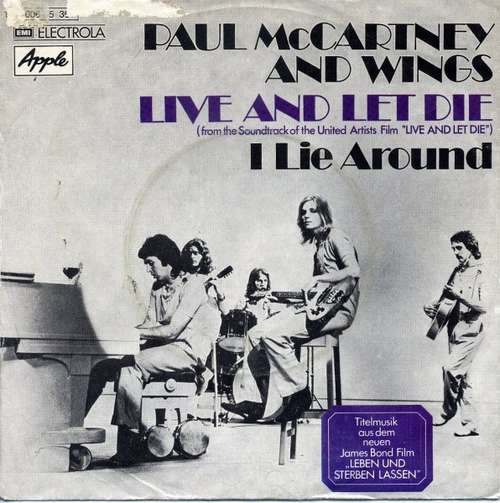 Cover Paul McCartney And Wings* - Live And Let Die / I Lie Around (7, Single) Schallplatten Ankauf